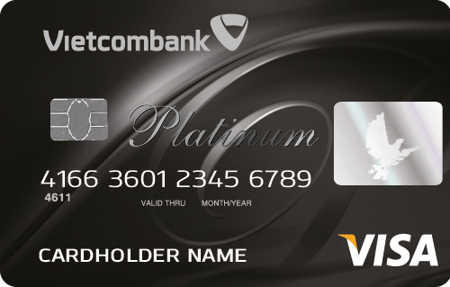 Thẻ Vietcombank Visa Platinum Debit