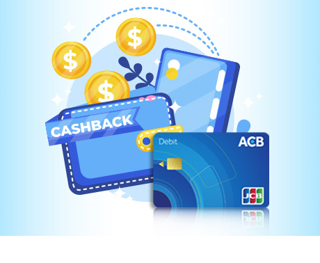 Thẻ ghi nợ ACB Visa Debit Cashback Ngân Hàng Á Châu