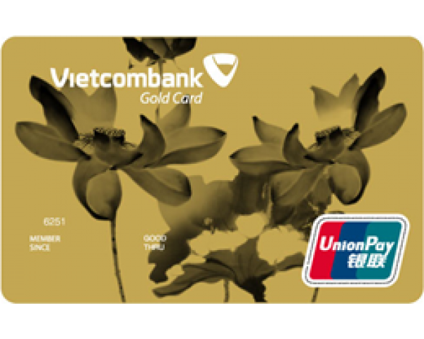Thẻ tín dụng quốc tế Vietcombank Unionpay Ngân hàng Ngoại thương