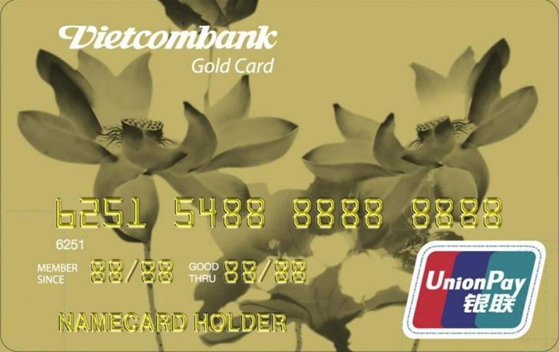 Thẻ Vietcombank Unionpay Ngân hàng Ngoại thương