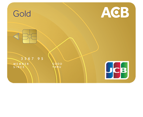 Thẻ thanh toán quốc tế ACB JCB Gold Ngân Hàng Á Châu